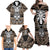 personalised-polynesia-skull-family-matching-off-shoulder-maxi-dress-and-hawaiian-shirt-with-boars-tusk-gold-arty-vibe