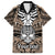 personalised-polynesia-skull-family-matching-off-shoulder-short-dress-and-hawaiian-shirt-with-boars-tusk-gold-arty-vibe