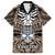 personalised-polynesia-skull-family-matching-short-sleeve-bodycon-dress-and-hawaiian-shirt-with-boars-tusk-gold-arty-vibe