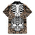 personalised-polynesia-skull-family-matching-short-sleeve-bodycon-dress-and-hawaiian-shirt-with-boars-tusk-gold-arty-vibe