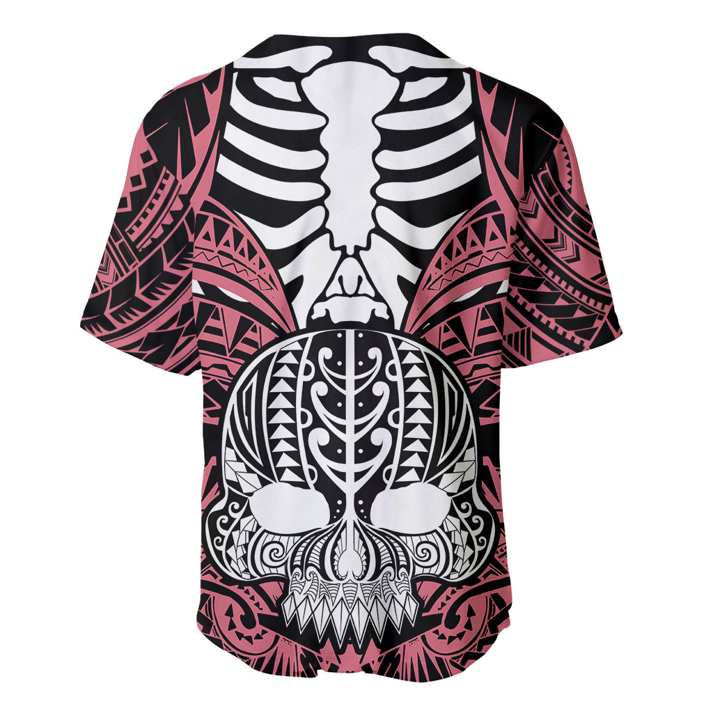 personalised-polynesia-skull-baseball-jersey-with-boars-tusk-pink-arty-vibe