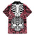 personalised-polynesia-skull-family-matching-off-shoulder-long-sleeve-dress-and-hawaiian-shirt-with-boars-tusk-pink-arty-vibe