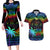 fiji-lgbt-couples-matching-long-sleeve-bodycon-dress-and-hawaiian-shirt-love-is-love-tapa-pattern-rainbow-water-color