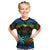 Fiji LGBT Kid T Shirt Love Is Love Tapa Pattern Rainbow Water Color LT9 Black - Polynesian Pride