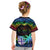 Fiji LGBT Kid T Shirt Love Is Love Tapa Pattern Rainbow Water Color LT9 - Polynesian Pride