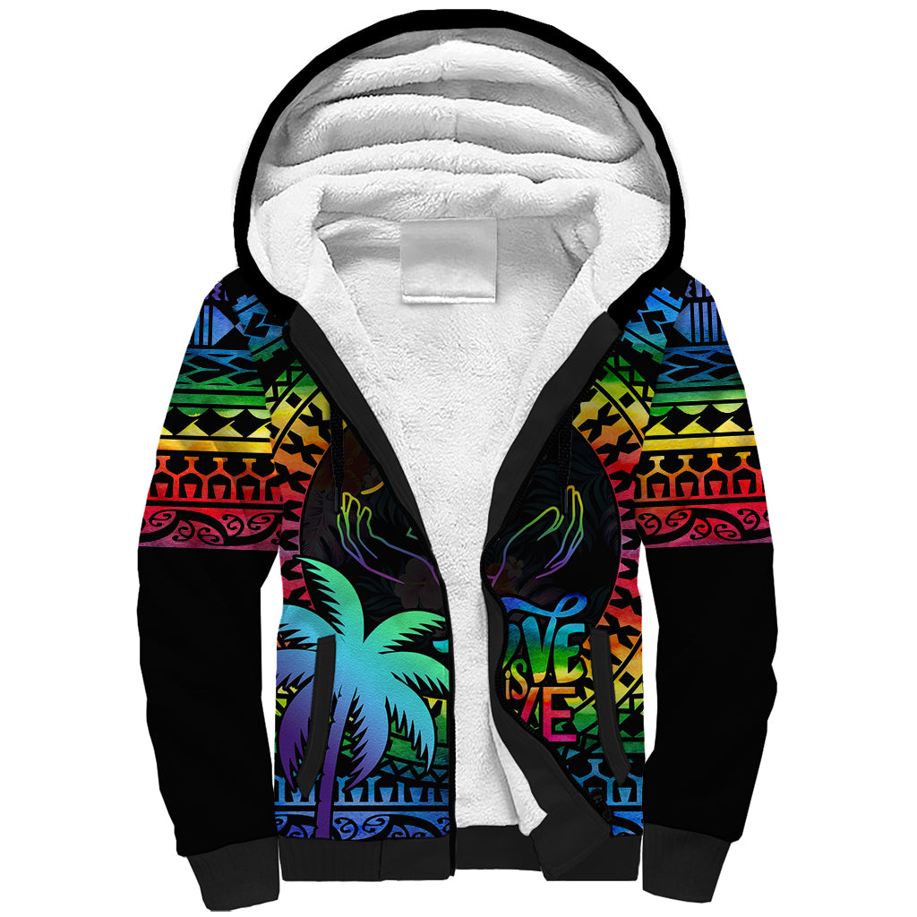 fiji-lgbt-sherpa-hoodie-love-is-love-tapa-pattern-rainbow-water-color