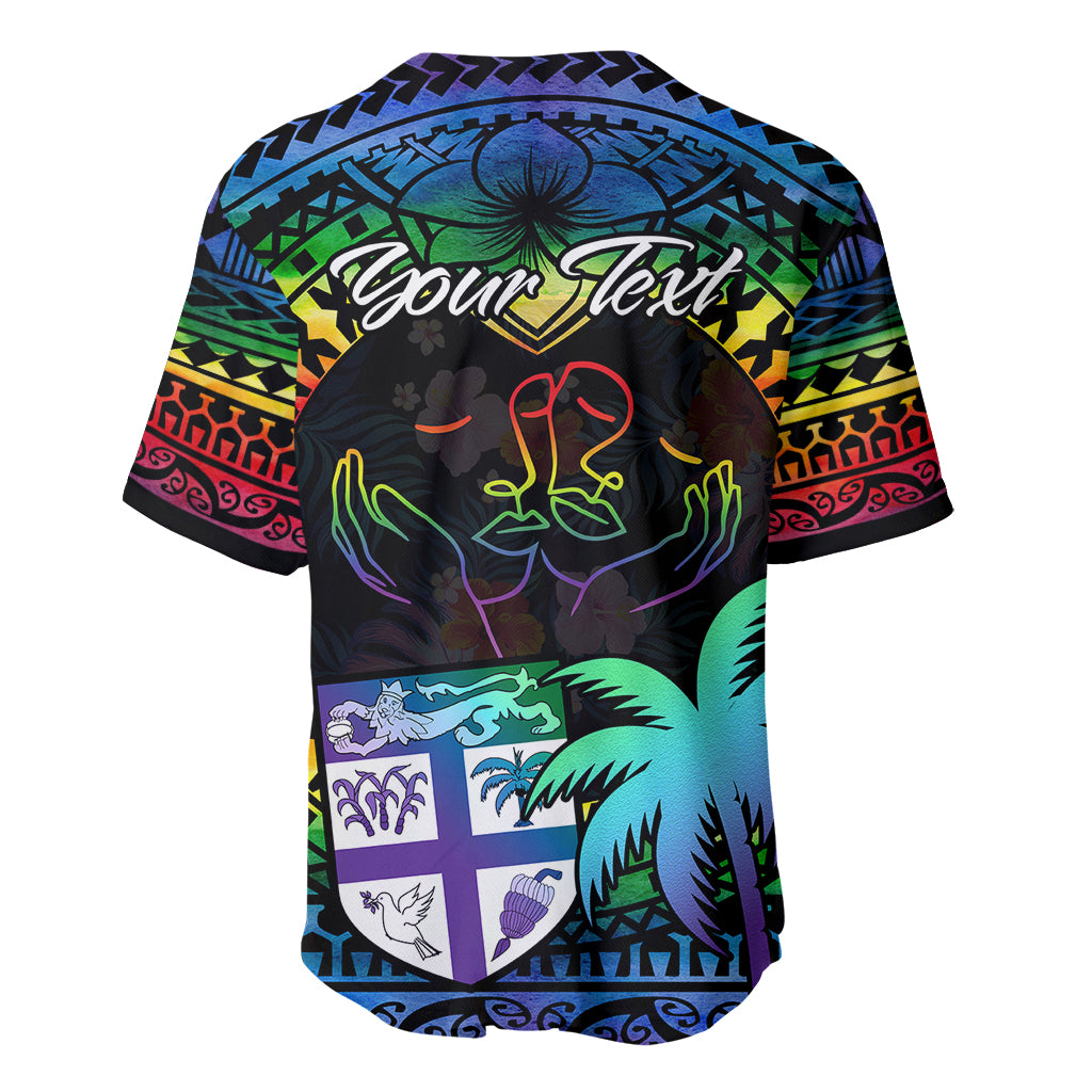 personalised-fiji-lgbt-baseball-jersey-love-is-love-tapa-pattern-rainbow-water-color