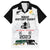 New Zealand South Africa Rugby Family Matching Off Shoulder Long Sleeve Dress and Hawaiian Shirt History Commemorative World Cup Winners Unique LT9 Dad's Shirt - Short Sleeve White - Polynesian Pride