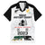 New Zealand South Africa Rugby Family Matching Short Sleeve Bodycon Dress and Hawaiian Shirt History Commemorative World Cup Winners Unique LT9 Dad's Shirt - Short Sleeve White - Polynesian Pride