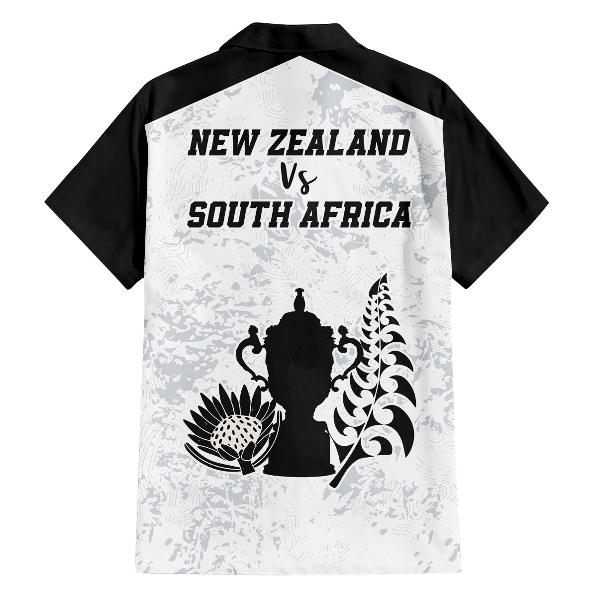 New Zealand South Africa Rugby Family Matching Tank Maxi Dress and Hawaiian Shirt History Commemorative World Cup Winners Unique LT9 - Polynesian Pride