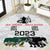 New Zealand South Africa Rugby Round Carpet History Commemorative World Cup Winners Unique LT9 White - Polynesian Pride