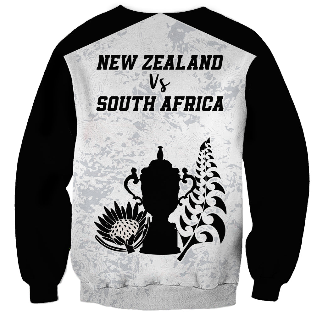 New Zealand South Africa Rugby Sweatshirt History Commemorative World Cup Winners Unique LT9 - Polynesian Pride