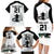 Custom New Zealand South Africa Rugby Family Matching Long Sleeve Bodycon Dress and Hawaiian Shirt History Commemorative World Cup Winners Unique LT9 - Polynesian Pride