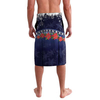 Felis Pusgua Guam Santa Lavalava Merry Christmas with Polynesian Tribal LT9 - Polynesian Pride