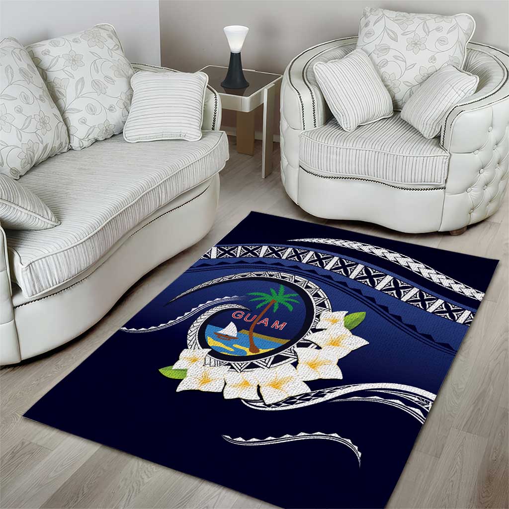 Hafai Adai Guam Guasalis Area Rug Polynesian Tribal Pattern