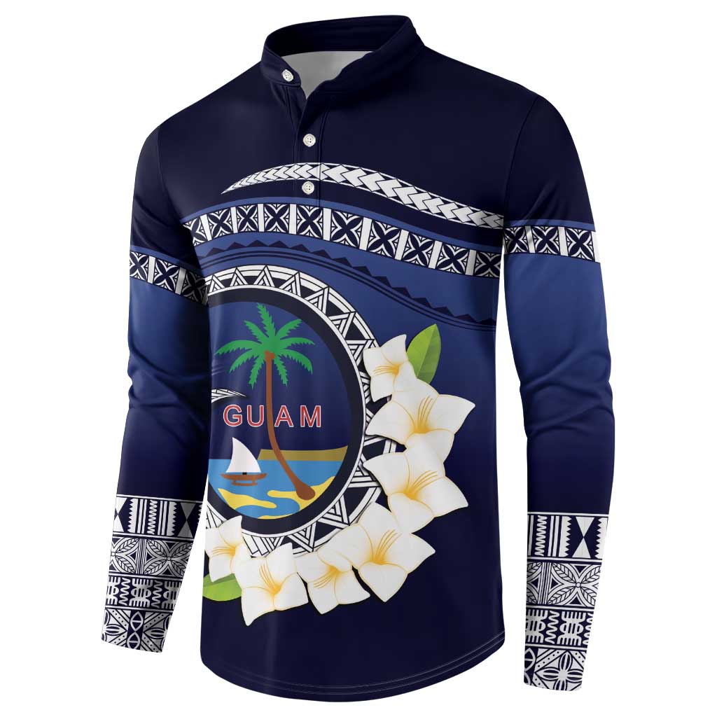Hafai Adai Guam Guasalis Button Sweatshirt Polynesian Tribal Pattern LT9 - Polynesian Pride