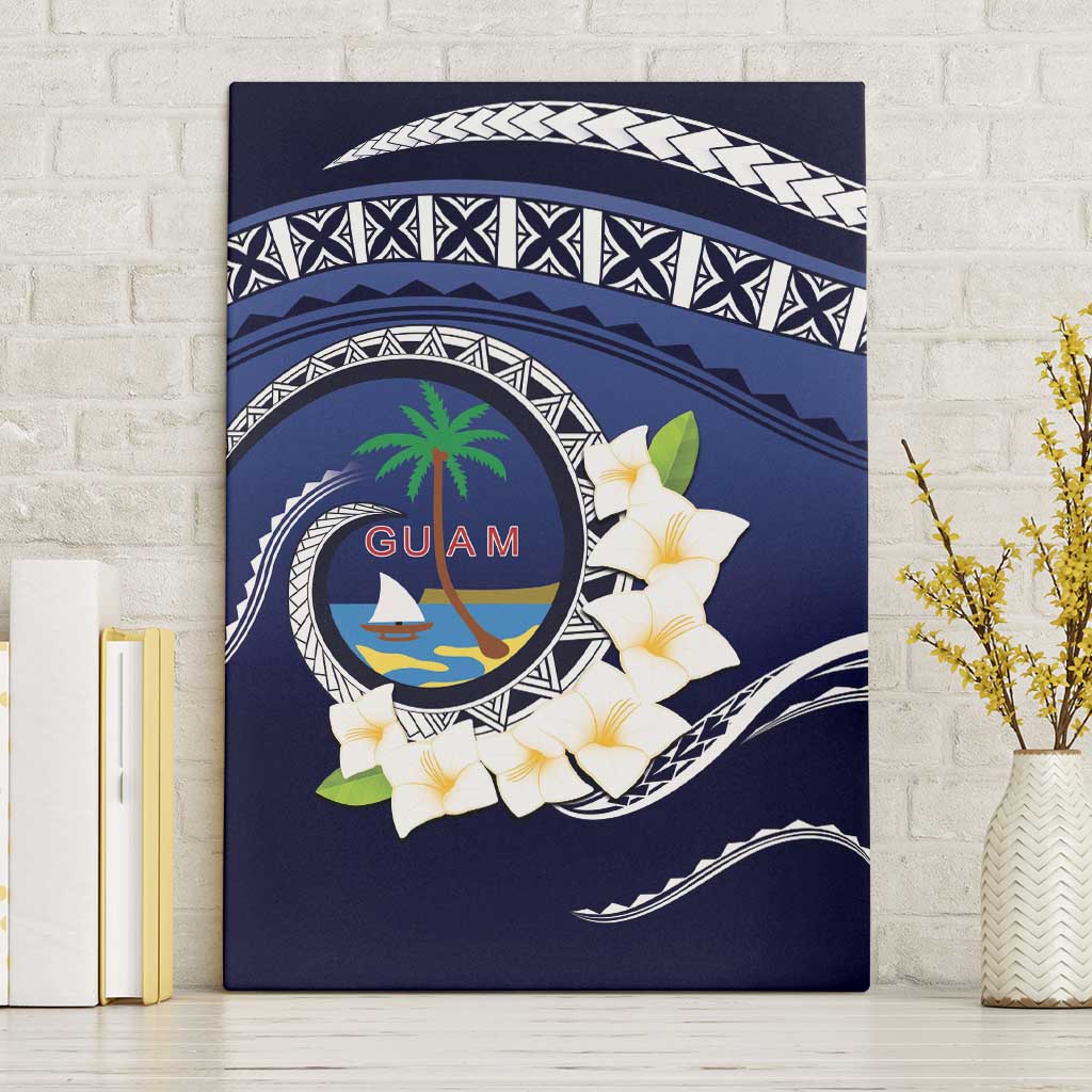 Hafai Adai Guam Guasalis Canvas Wall Art Polynesian Tribal Pattern