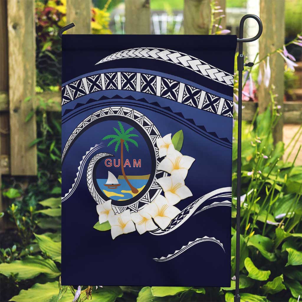 Hafai Adai Guam Guasalis Garden Flag Polynesian Tribal Pattern LT9 Garden Flag Blue - Polynesian Pride