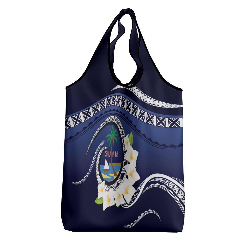 Hafai Adai Guam Guasalis Grocery Bag Polynesian Tribal Pattern