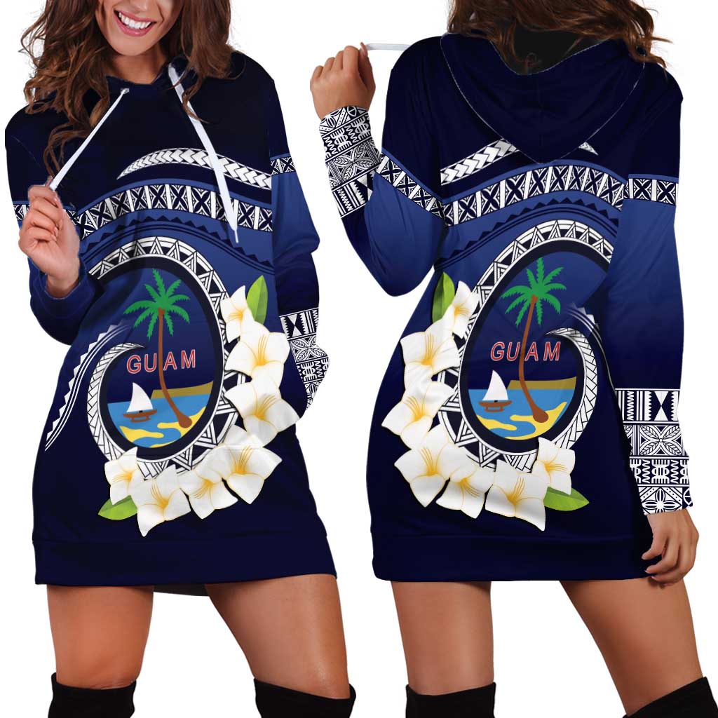 Hafai Adai Guam Guasalis Hoodie Dress Polynesian Tribal Pattern LT9 - Polynesian Pride