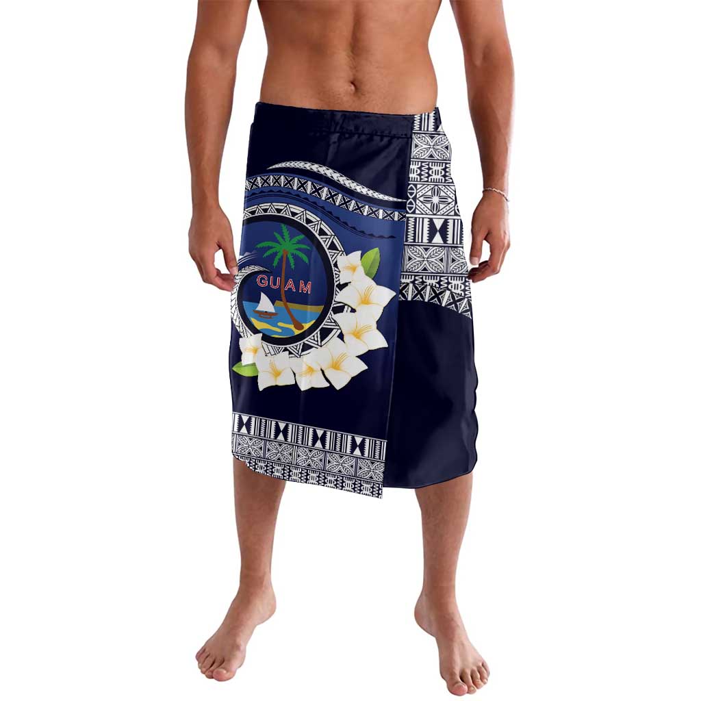 Hafai Adai Guam Guasalis Lavalava Polynesian Tribal Pattern LT9 Blue - Polynesian Pride