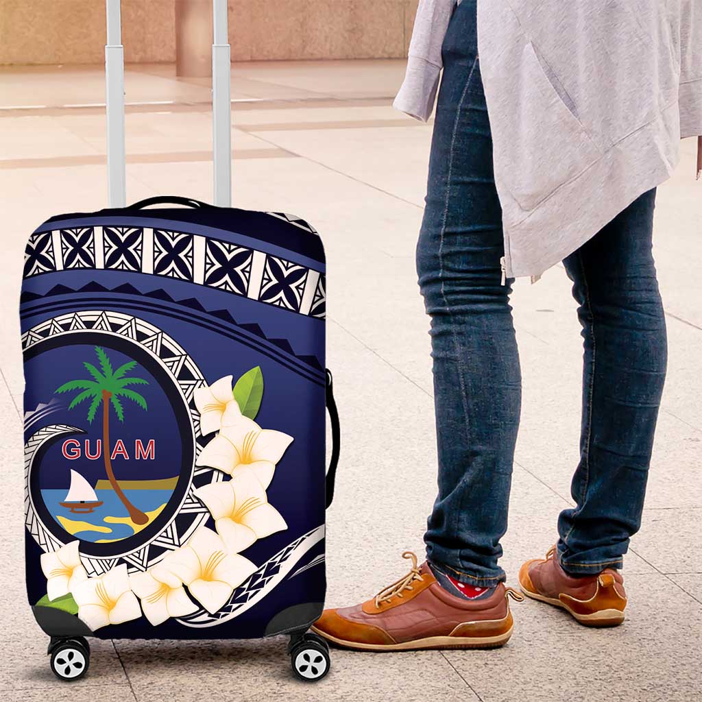 Hafai Adai Guam Guasalis Luggage Cover Polynesian Tribal Pattern