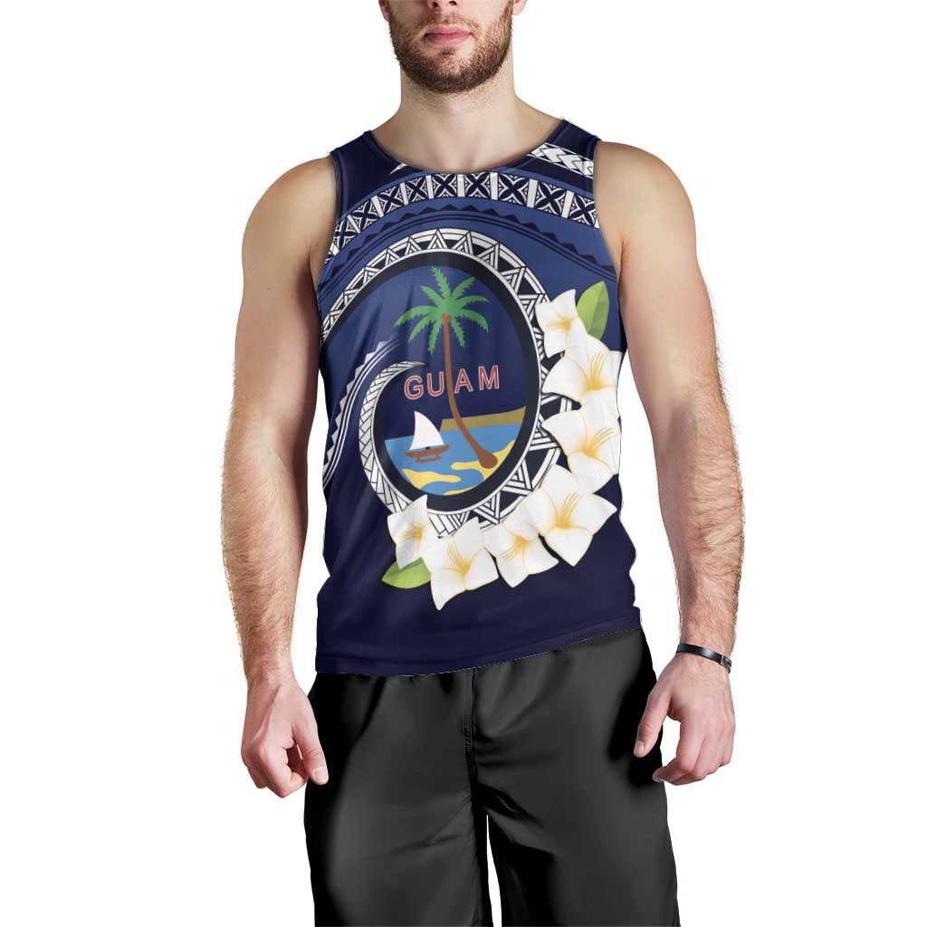 Hafai Adai Guam Guasalis Men Tank Top Polynesian Tribal Pattern LT9 - Polynesian Pride