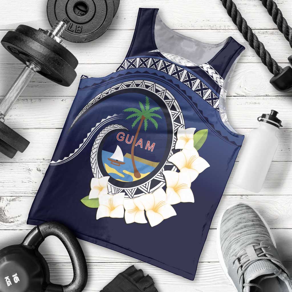 Hafai Adai Guam Guasalis Men Tank Top Polynesian Tribal Pattern LT9 - Polynesian Pride