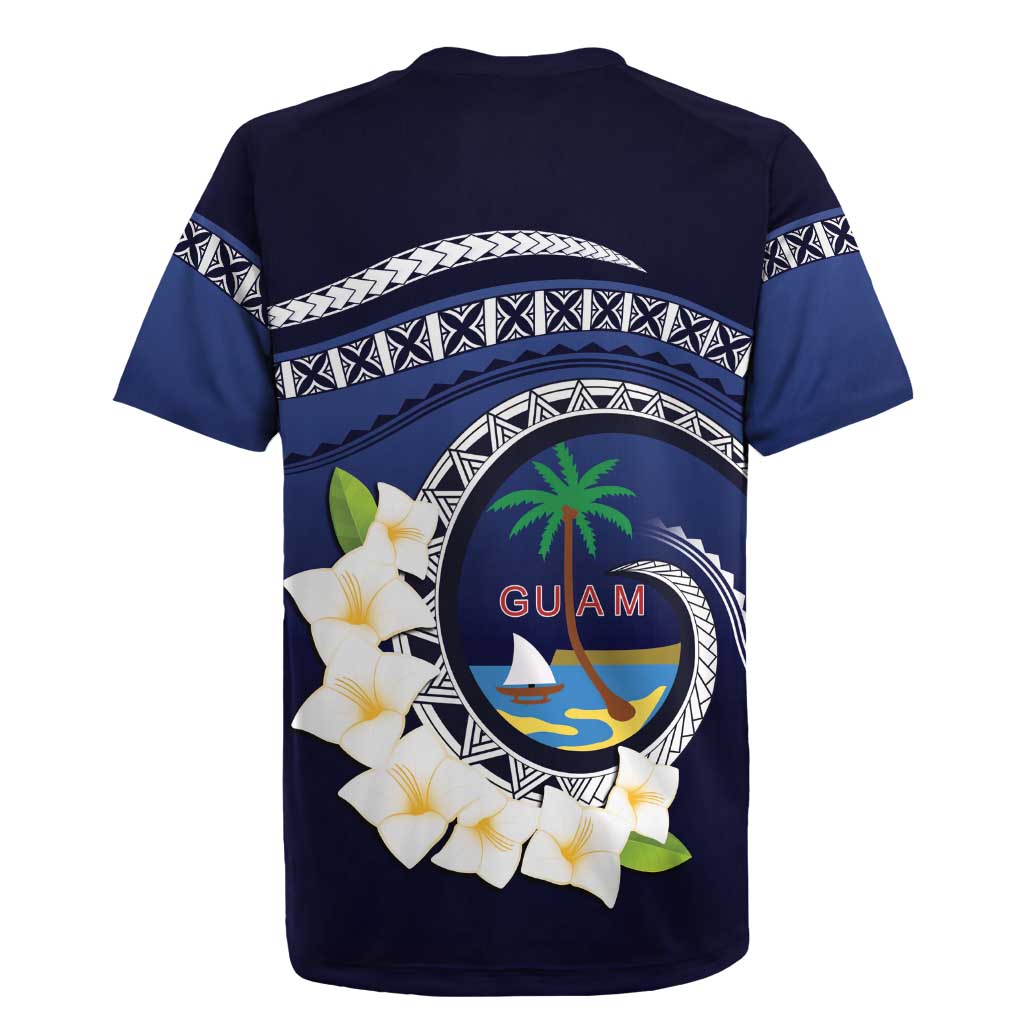 Hafai Adai Guam Guasalis Rugby Jersey Polynesian Tribal Pattern LT9 - Polynesian Pride
