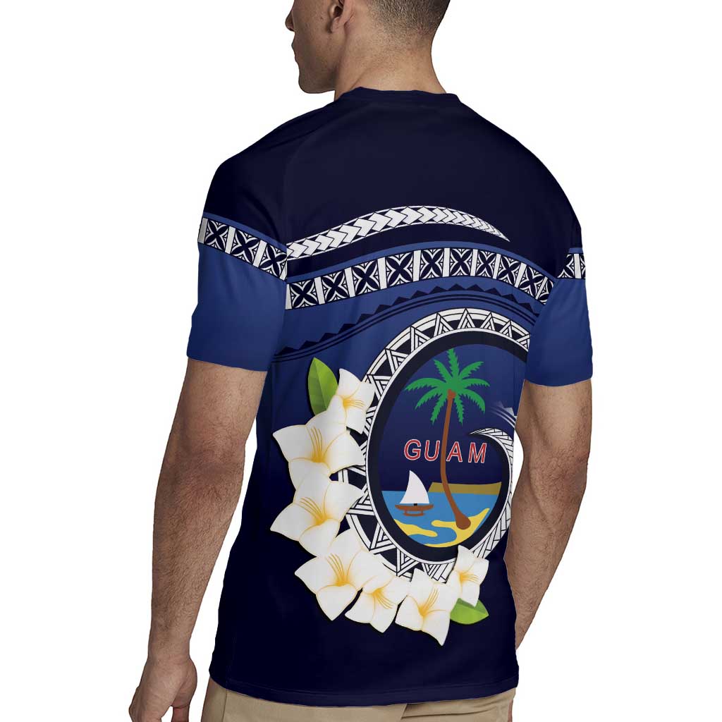 Hafai Adai Guam Guasalis Rugby Jersey Polynesian Tribal Pattern LT9 - Polynesian Pride