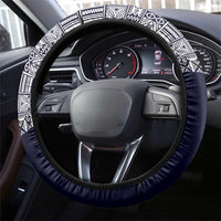 Hafai Adai Guam Guasalis Steering Wheel Cover Polynesian Tribal Pattern LT9 - Polynesian Pride
