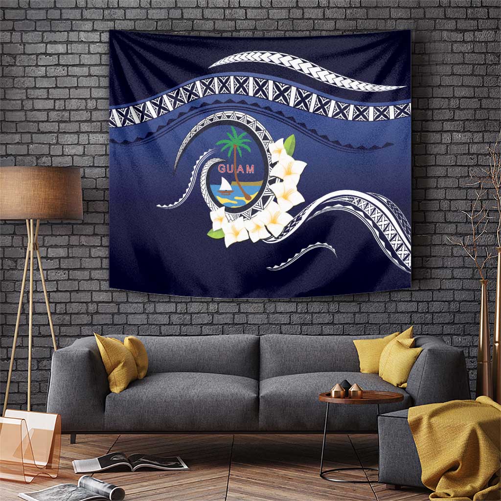 Hafai Adai Guam Guasalis Tapestry Polynesian Tribal Pattern