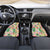 Mele Kalikimaka Hawaii Christmas Car Mats Funny Santan Hippie Style