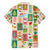 Mele Kalikimaka Hawaii Christmas Family Matching Off Shoulder Short Dress and Hawaiian Shirt Funny Santan Hippie Style