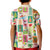 Mele Kalikimaka Hawaii Christmas Kid Polo Shirt Funny Santan Hippie Style