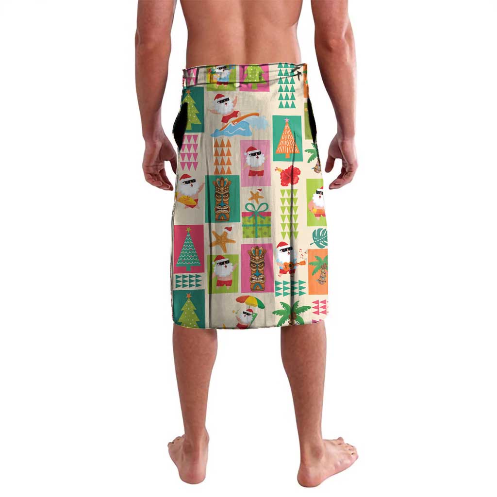 Mele Kalikimaka Hawaii Christmas Lavalava Funny Santan Hippie Style LT9 - Polynesian Pride