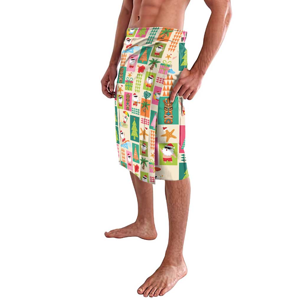 Mele Kalikimaka Hawaii Christmas Lavalava Funny Santan Hippie Style LT9 - Polynesian Pride