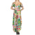 Mele Kalikimaka Hawaii Christmas Summer Maxi Dress Funny Santan Hippie Style