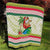 Mele Kalikimaka Hawaii Christmas Quilt Surfing Santa with Polynesian Tribal