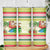 Mele Kalikimaka Hawaii Christmas Skinny Tumbler Surfing Santa with Polynesian Tribal