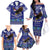 American Samoa Christmas Family Matching Off Shoulder Long Sleeve Dress and Hawaiian Shirt Manuia le Kerisimasi Polynesian Tribal LT9 - Polynesian Pride