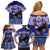 American Samoa Christmas Family Matching Off Shoulder Short Dress and Hawaiian Shirt Manuia le Kerisimasi Polynesian Tribal LT9 - Polynesian Pride