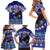 American Samoa Christmas Family Matching Short Sleeve Bodycon Dress and Hawaiian Shirt Manuia le Kerisimasi Polynesian Tribal LT9 - Polynesian Pride