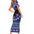 American Samoa Christmas Family Matching Short Sleeve Bodycon Dress and Hawaiian Shirt Manuia le Kerisimasi Polynesian Tribal LT9 - Polynesian Pride