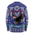 American Samoa Christmas Long Sleeve Shirt Manuia le Kerisimasi Polynesian Tribal LT9 - Polynesian Pride