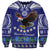 American Samoa Christmas Sweatshirt Manuia le Kerisimasi Polynesian Tribal LT9 Unisex Blue - Polynesian Pride