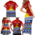 Kiribati Christmas Family Matching Short Sleeve Bodycon Dress and Hawaiian Shirt Tekeraoi n Te Tiritimati Polynesian Tribal LT9 - Polynesian Pride