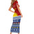 Kiribati Christmas Family Matching Short Sleeve Bodycon Dress and Hawaiian Shirt Tekeraoi n Te Tiritimati Polynesian Tribal LT9 - Polynesian Pride