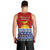 Kiribati Christmas Men Tank Top Tekeraoi n Te Tiritimati Polynesian Tribal LT9 - Polynesian Pride