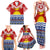 Personalised Kiribati Christmas Family Matching Tank Maxi Dress and Hawaiian Shirt Tekeraoi n Te Tiritimati Polynesian Tribal LT9 - Polynesian Pride